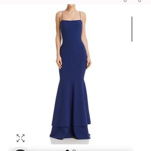 NWT Likely Aurora Mermaid gown - navy